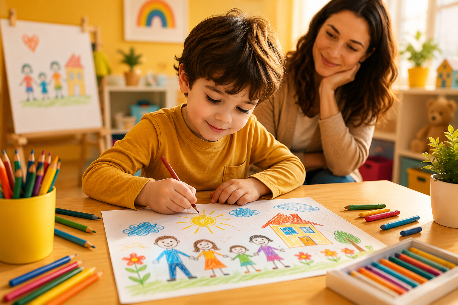 كيف يساعدنا الرسم على فهم أطفالنا؟
